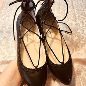 7.5 Jessica Simpson Ballet flats in nappa leather
